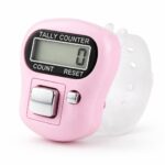 5-Digital Counting Device Mini Tally Counter Portable Finger Ring Smart Tasbih Naam Mantra Jap Mala Counter Electronic Chanting Count Machine for Meditation Prayer Cricket Umpire(COLOR MAY VARY - Image 2