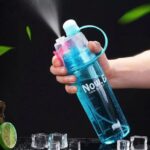 ABTER BHAKTI ENTERPRISE New B Mist Spray Water Bottle with Straw, Leak-Proof Durable for Gym, Cycling, Running, Outdoors, Hiking, Yoga, and Outdoor Summer Activities - Image 2