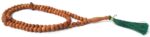 ADK Handicrafts Fragrant Sandalwood Prayer Beads Islam-Masbaha Rosary Chandan Tasbih Mala 100 Beads (99+1), Natural Wood Beads-Tasbeeh Counter-Zikr Beads-Dhikr Muslim-Tasbih-Misbaha-Subha-Sibha 6MM - Image 2