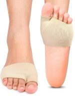 Aegon Forefoot Pad for Pain Relief | Hallux Valgus Foot | Bunion Sleeve Foot Pad | Metatarsal Pad | Ball of Foot Cushion for High Heels | Morton's Neuroma | Foot Support for Pain Relief (1 Pair) - Image 2