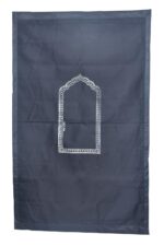 Aim Emporium Fabric Cotton Prayer Mat for Traveling (Black) Size : 110 cm X 65 cm. - Image 2