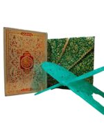 Al Quran Al Kareem – Ref 81 | Arabic Text with Urdu Translation | Colour Coded Tajweed Rules | 12-Line Format | Clear Script for Easy Reading With Free Rehel and Juzdan Cover and 6 ml attar bottel - Image 2