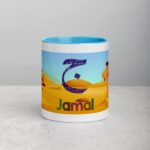 Arabic Alphabet Learning, Kids Animal Camel Cartoon Milk Mug, Islamic/Eid/Ramadan/Birthday Gifts - Image 2