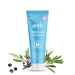 Arth Intimate Cream for Women to Balance Intimate pH (3.5-4.5) | Reduces Dryness, Itching, Irritation & Soothes Intimate Area | With Tasmanian Berry & Australian Tea Tree | Daily Intimate Hygiene | 60g - Image 2
