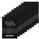 Azaria Shoe Bag for Travel & Storage 10Pcs Shoe Bags Pouches Travel | Shoe Cover for Travelling | Travel Organizer for Women & Men | Shoes Cover Bag |Travel Accessories Shoe Organizer(10 pcs Shoe Bag) - Image 2