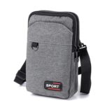BOLDSTUF Mobile Sling Bag Crossbody Shoulder bag for Men & Women | Small Cross-Body Side bag purse for Mobile, Cell Phone, Cash & Card, Holster for Travel, Oxford Fabric - Image 2