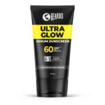 Beardo Ultra Glow Serum Sunscreen SPF 60+ PA++++| UVA/UVB Protection | No White Cast | Ultra Lightweight 3 in 1 with Niacinamide, Ceramides & Hyaluronic Acid | Non-Greasy | Designed for Men | 50g - Image 2