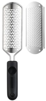 Beauté Secrets Essentials Pedicure Foot File Callus Remover, Foot Scrubber Removes Hard Skin, Can Be Used On Both Dry And Wet Feet, Foot Rasp (Black) - Image 2