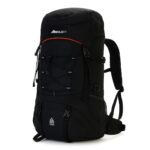 Boldfit Rucksack Bag 60 Litres Trekking Bag Travel Backpack For Men & Women Rucksack Bags For Men With Laptop Sleeve & Waterproof Rain Cover For Camping Tourist Bag With Shoe Compartment (Black) - Image 2