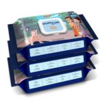 Bumtum Baby Chota Bheem Gentle Soft Moisturizing Wet Wipes With Lid | 20 X 14Cm, Aloe Vera & Chamomile Extracts | Paraben & Sulfate Free (Pack of 3, 72 Pcs. Per Pack) - Image 2