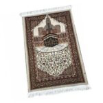 CALANDIS® Prayer Mat 65Cmx110Cm Large Thick Durable Muslims Mat for Kids Men Women Style D | 1 Prayer Mat - Image 2