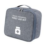 CALANDIS™ Portable Medicine Storage Bag Empty First Aid Box for Emergency Outdoor Home grey and L | Kits & Bags | First Aid | Health Care - Image 2