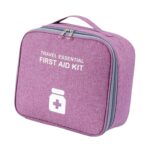 CALANDIS™ Portable Medicine Storage Bag Empty First Aid Box for Emergency Outdoor Home purple and L | Kits & Bags | First Aid | Health Care - Image 2