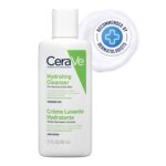 CeraVe Hydrating Cleanser For Normal To Dry Skin (88ml) - Non-Foaming Face Wash with Hyaluronic Acid And Ceramides | Non-Comedogenic, Non-Irritating And Fragrance-Free Cleanser - Image 2