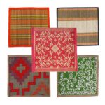 Classic Plastic Small Chatai Medium Size Anti Slip Aasan Mat Sitting Bethak Ideal for Home Office Travel Pooja Prayer Meditation Pack of 5 - Image 2