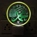 Cloudzy® 3D Design Printed Night Lamp Decorative UV Printed Light Photo LED Unique Lamp Single Color White Light for Temple, Home, Office & Gift… (Saw Islam) - Image 2