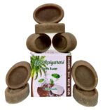 Coconut Oil Handmade Bath Soap Natural Bath Soap Pack of 8 45g Each Unscented Nalangu Maavu - Image 2