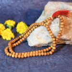 Collectible India Wooden Handmade Tulsi Japa Mala Prayer 108 Beads For Pooja & Wearing Daily - Image 2