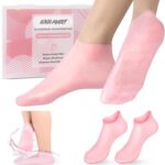 Cracked Heels Moisturizer Silicon Socks for Women, Moisturizing Gel Socks, Spa Pedicure Socks, Silicone Socks for Cracked Feet, Foot Care, Soft Heel Protector, Reusable Waterproof Socks For Man And Woman - Image 2