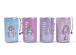 Cute Cartoon Girl Wet Wipes Mini Can – Pocket Wet Tissue for Kids | Travel & School Hygiene (Pack of 2) - Image 2