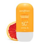 DOT & KEY Vitamin C + E Super Bright Sunscreen Spf 50 In-Vivo Tested | Water-Light,UVA/UVB & Blue Light Protection | For Even Toned & Glowing Skin|With Liquid Spf 50+++| No White Cast | For All Skin Types| 80G,Pack Of 1 - Image 2