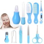DRAYA DEAL'S 10Pcs Baby Health Care Set Newborn Kids Grooming Kit Safety Cutter(Sky Blue - Image 2