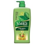 Dabur Vatika Health Shampoo - 1 L | With Henna & Amla | For Strong, Problem-Free Hair - Image 2