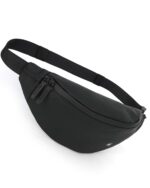 Destinio Waist Bag for Man Woman - Water Repellent Fabric, Waterproof Zippers & Back Pocket - Large Travel Waist Pouch, Fanny Pack, Belt & Hip Bag for Hiking - Black - Image 2