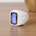 Digital Finger Tally Counter, Digital Electronic Tasbeeh Counters, Lap Track Handheld Clicker with Ring, Re-settable Digits Display Pack of 2 (colour will be sent as per availability) - Image 2