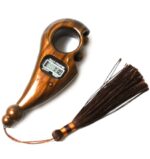 Digital Tally Counter for Japa,Multi Color with Display Tasbeeh/Zikr Tasbih - Ring Counter Counter Mala Without Compass – Wooden Finish Bead Counter for Meditation, Prayer & Chanting - Image 2