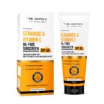 Dr. Sheth's Ceramide & Vitamin C Oil-Free Sunscreen SPF 50+ PA++++ |In-Vivo Tested | For Healthy & Bright Skin | Lightweight & Non Greasy | For UVA/UVB & Blue Light & IR Protection | No white cast | For Oily Skin | For Men & Women | 50 g - Image 2