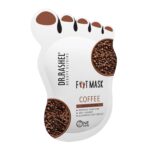 Dr.Rashel Coffee Foot Peel Mask for Dead Skin Removal | Exfoliating Peeling Feet Mask | Foot Hydrating Sock Pedicure Essential | Make Your Feet Baby Soft, Repair Rough Heels - Image 2