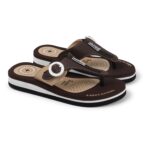 Duosoft Flip Flop for Women | Soft Comfortable | Breathable | Fashionable | Stylish | Trendy | Super soft | Lightweight | Anti-Slip Sole | Indoor & Outdoor |DW-34-Brown - Image 2