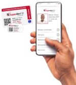 Dynotag Internet Enabled QR Code Smart Emergency Contact Info Card Kit - 2 Cards - Image 2