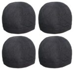FAF Men’s Cotton Skull Cap (Pack of 4) | Skull/Turkish/Sufi for Namaz | Islamic Topi for Men | Muslim Prayer Cap | Soft Breathable topi for Salah & Everday Wear (Color - Black) - Image 2