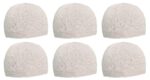 FAF Men’s Cotton Skull Cap (Pack of 6) | Skull/Turkish/Sufi for Namaz | Islamic Topi for Men | Muslim Prayer Cap | Soft Breathable topi for Salah & Everday Wear (Color - Cream) - Image 2