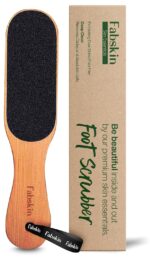 Fabskin Wooden Foot Scrubber For Dead Skin | Dual Sided Foot Filer | Callus Remover | Feet Scraper - Image 2