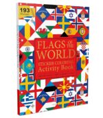Flags of the World - Sticker Coloring Activity Book For Children : Continent, Country, Capital, Language and Currency - Image 2