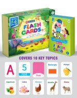 Flash Cards for Kids 2+ Years | 160 Non-Tearable Flash Cards Set | Alphabet, Numbers, Animals, Fruits, Vegetables, Flowers and Birds | Educational Toys for Toddlers and Preschool Learning - Image 2