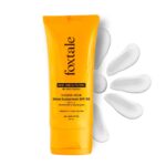 Foxtale Glow Sunscreen SPF 50 PA++++ with Vitamin C & Niacinamide, In-Vivo Tested, Sensitive-Skin Friendly, Made with 100% New-Gen Filters, Lightweight, Non-Greasy, No White Cast |For Men & Women 50ml - Image 2