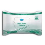 GINNI Hygiene Bed Bath Towel Big Wet Wipes For Adults, Patients Wet Wipes & Refreshing Sponge Bath (10 Pulls/Pack) Pack of 1 - Image 2