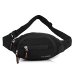 GLACIER Men’s & Women's Waist Bag/Fanny Pack | Stylish Crossbody Sling for Travel & Daily Use | Multi-Compartment Lightweight Waist Pouch with Adjustable Strap for Outdoor, Walking & Casual Wear - Image 2