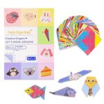 GLUN® Creative Origami Sheets, 30 Different Articles, Advance 4-5 Year Age Group, DIY Kit for Kids, 3D Origami Kit with Origami Book Size (21.5X14 cm) - Image 2