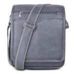 GOLD SKY Shade Stylish PU Leather Sling Cross Body Travel Office Messenger One Side Shoulder Bag for Men - Image 2