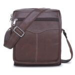 GOLD SKY Stylish PU Synthetic Leather Men's Sling Bag Cross Body Travel Office Business messenger - Image 2
