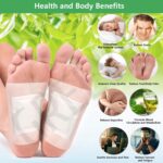 GREEVA Premium Detox Foot Patches 10,Cleansing Toxin Remover Foot Pads,Pain Relief,Stress Relief Sleep Patch For Detoxification,For Men&Women(Pack Of 1=10 Patch) - Image 2