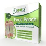 GROOTS Premium Foot Pads, Foot Patches Stress Relief Patch Solution, Toxin Remover Cleansing, Pain Relief, Weight Loss Sleep Patch for Detoxification, for Men & Women (1 Box = 10 Patches) (Pack of 1) - Image 2