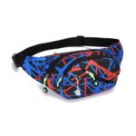 GUSTAVE® Waist Bags for Men Women, Stylish Waterproof Chest Bag with Adjustable Strap Sport Fanny Bag Bumbag for Hiking Travel Camping Running Sports Outdoors - Image 2