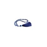 Glossy - Sodalite 8 Mm Stone Beads Tasbih Islamic Salah For Prayer 33 Beads Tasbeeh Salat Prayer For Muslims For Daily Prayer, Ramadan Eid Gift, Muslim Jap Mala Meditation Misbaha,Blue - Image 2