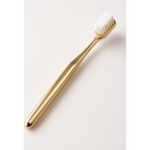 HICOBER Golden Orthodontic Ultra Soft Bristles Manual Teethbrush for Men, Women Soft Bristle for Enamel Care, Braces Brush Toothbrush, Sensitive Tooth Brush with Soft Rounded Bristles for Adults - Image 2